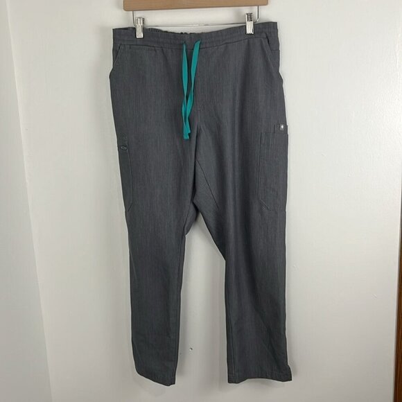 Figs Grey Nursing Scrub Pants - Picture 2 of 10